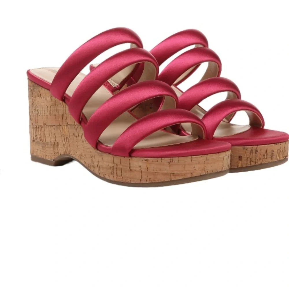 Sam Edelman Yuki Suede Platform Wedge Sandal